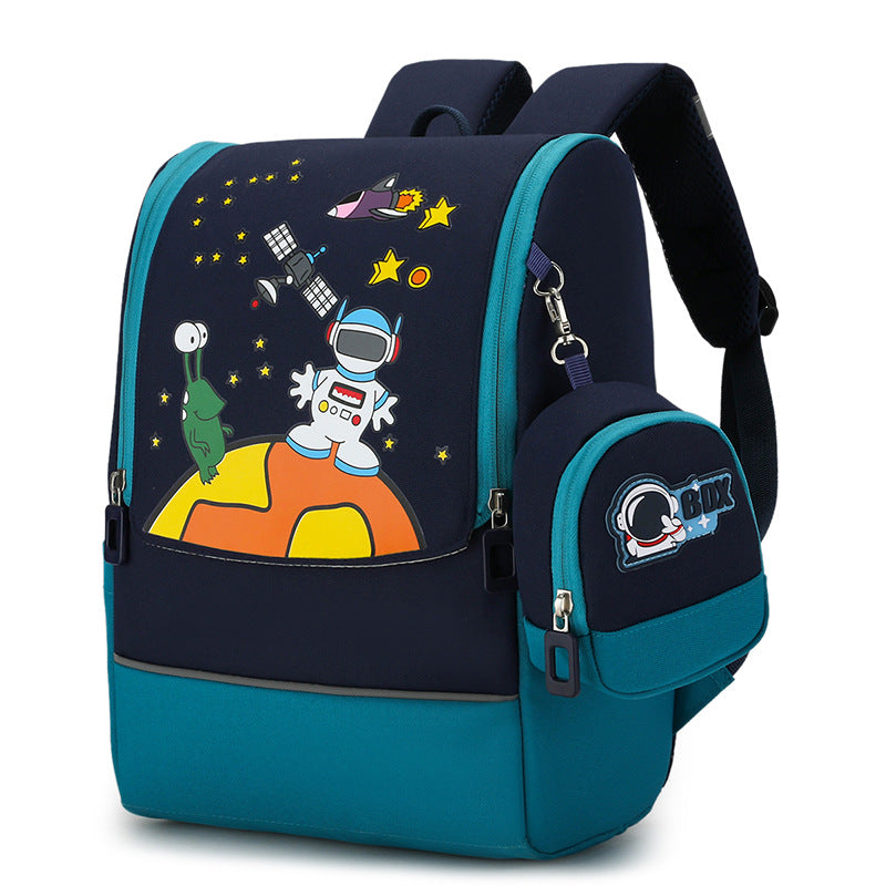 Sacs d'école légers pour élèves du primaire de la série Space Cartoon pour enfants