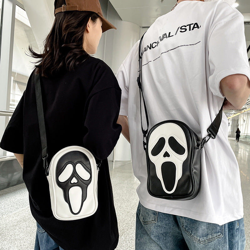 Women's & Men's & Korean Niche Trendy Funny Ghost Crossbody Bags