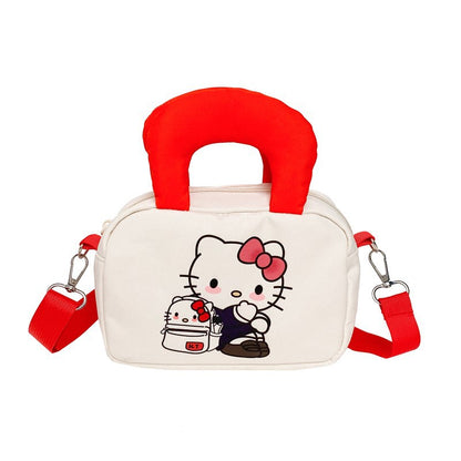 Funny Female Cute Big Ear Dog Crossbody Bags