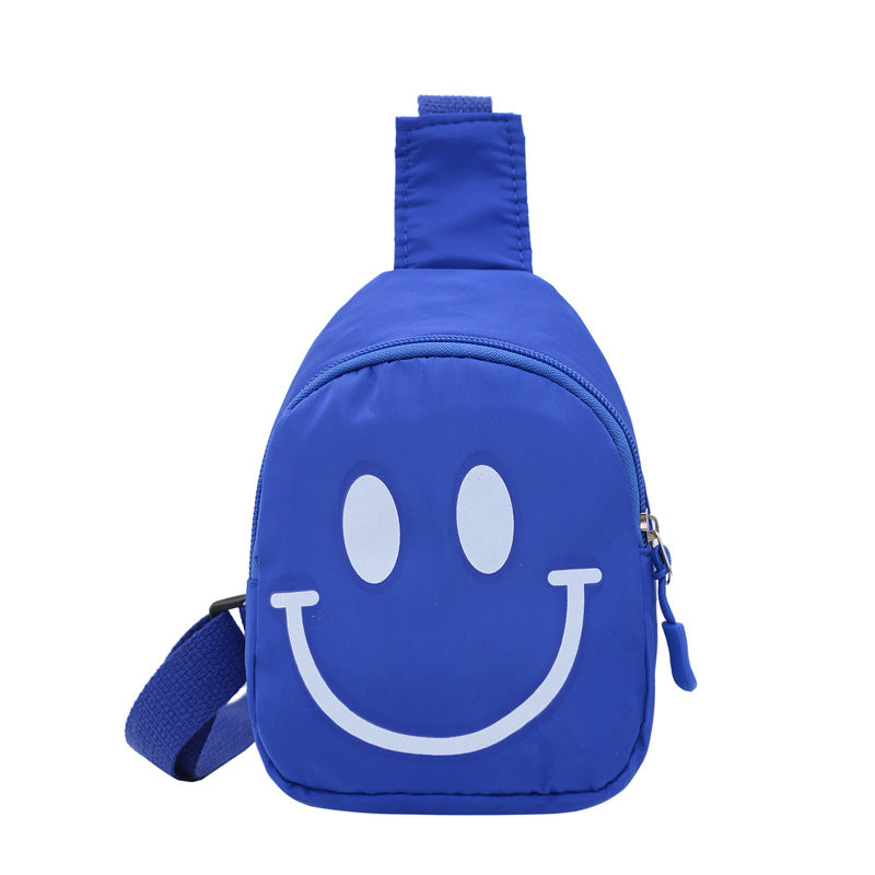 Children's Cute Pockets Korean Smiley Trendy Fashion Purses