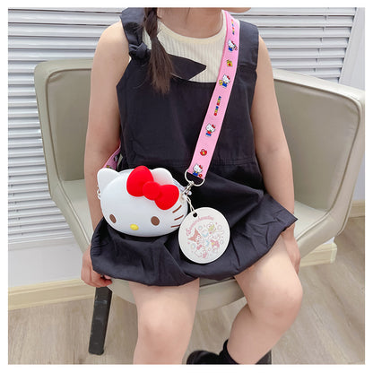 Magnifiques sacs à main en silicone pour enfants en forme de chat Melody Clow