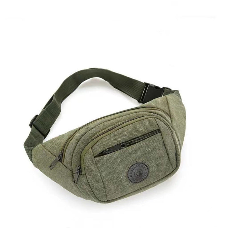 Women's & Men's & Running Canvas Cashier Construction Site Men's Waist Packs