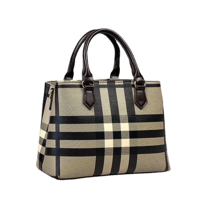 Beautiful Popular Women's Elegant Plaid Fashion Handbags