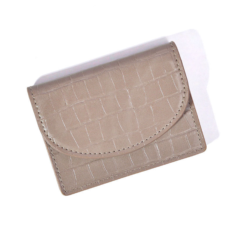 Dopamine Color Matching Korean Solid Simple Ladies Wallets