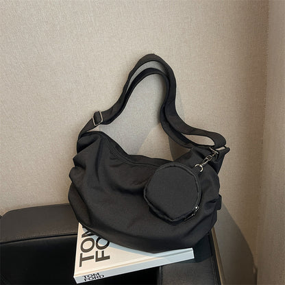 Women's Style Trendy Design Dumpling For College Shoulder Bags