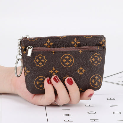 Women's Zipper Business Mini Short Small Coin Purses