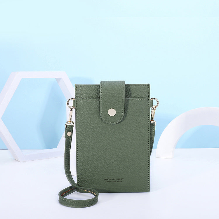 Women's Cell Solid Color Summer Fashion Simple Phone Bags