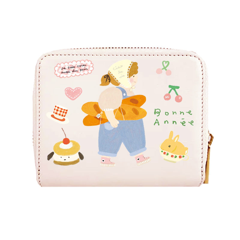 Women's Wind Cute Multiple Slots Large Capacity Card Holder