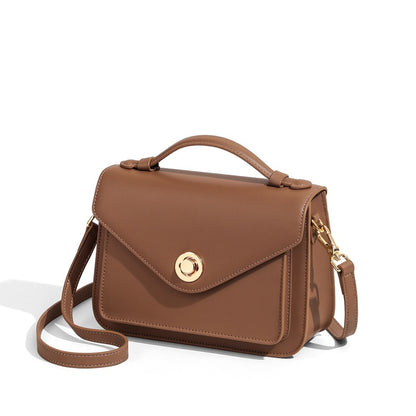 Women's Fashion Poor Genuine Leather Commuter High-grade Crossbody Bags