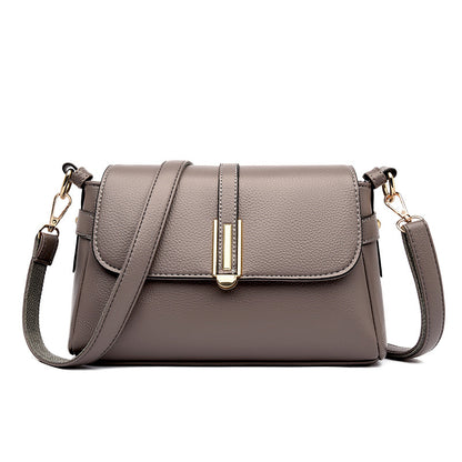 Women's Small Square Simple Western Style One Crossbody Bags