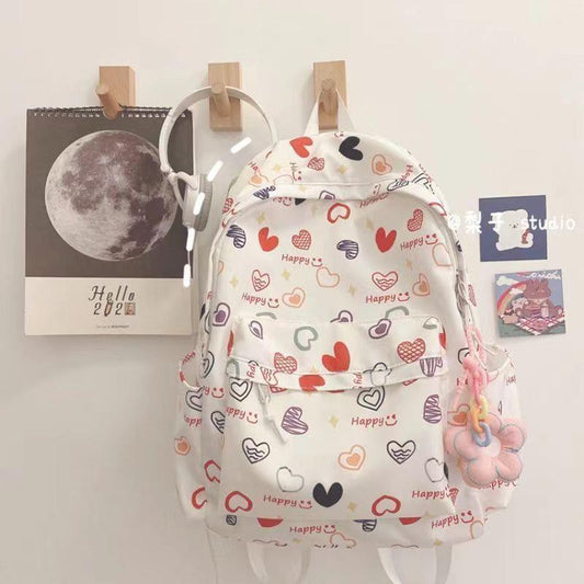 Cartables pour élèves de l'école primaire, mignons et rafraîchissants, de style coréen, motif ours d'amour