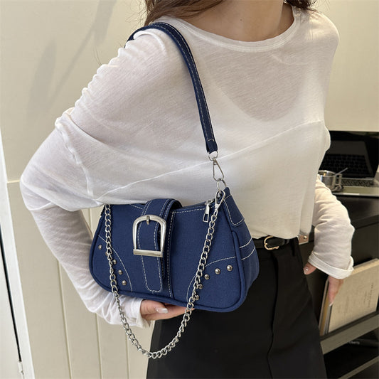 Women's Niche Trendy Summer Fashion Simple Retro Shoulder Bags