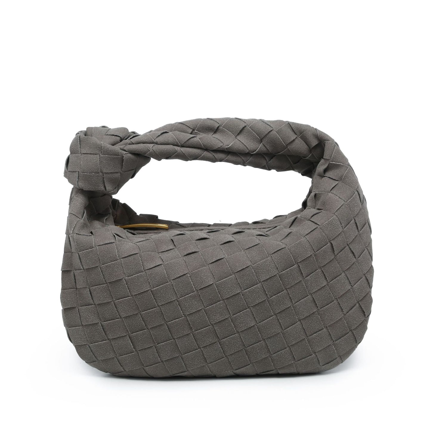 Frosted Handmade Woven Knotted Dumpling Advanced Handbags