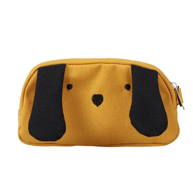 Children's Cute Puppy Boy Handsome Light Canvas Children's Waist Packs