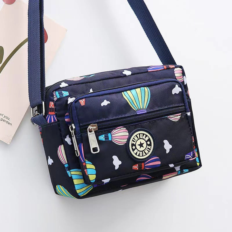 Women's Style Oxford Flower Cloth Stall Running Crossbody Bags