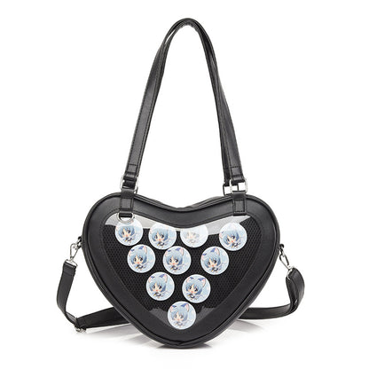 Style Uniform Lolita Heart-shaped Cartoon Bar Bags