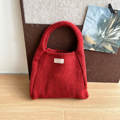 Women's Wool Small Knitted Woolen Yarn Handbags