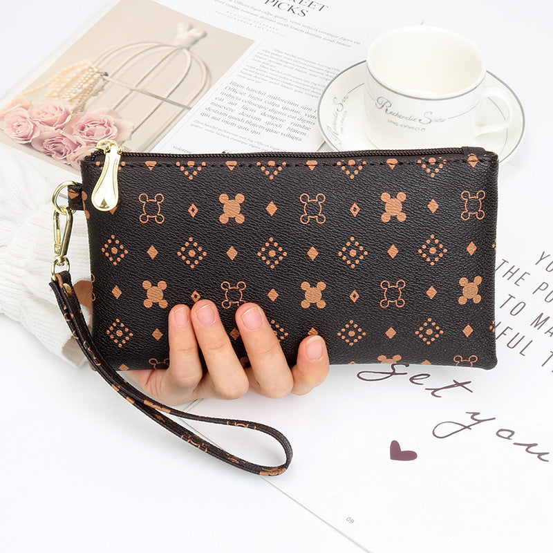 Women's Fashion Clutch Long Mobile Large Capacity Handbags