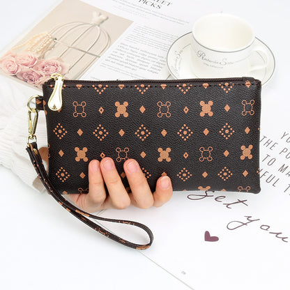 Women's Fashion Clutch Long Mobile Large Capacity Handbags