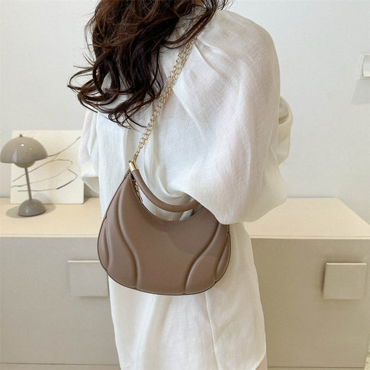 Women's Autumn Underarm Trendy Design Simple Fashion Shoulder Bags