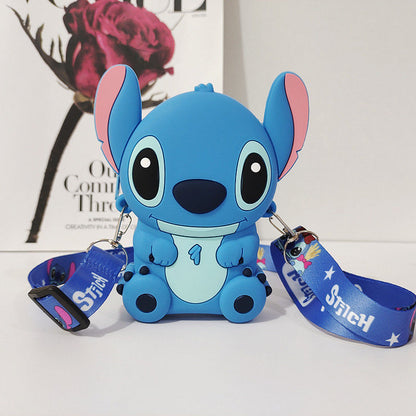 Silicone Small Cartoon Stitch Female Cute Children's Coin Purse