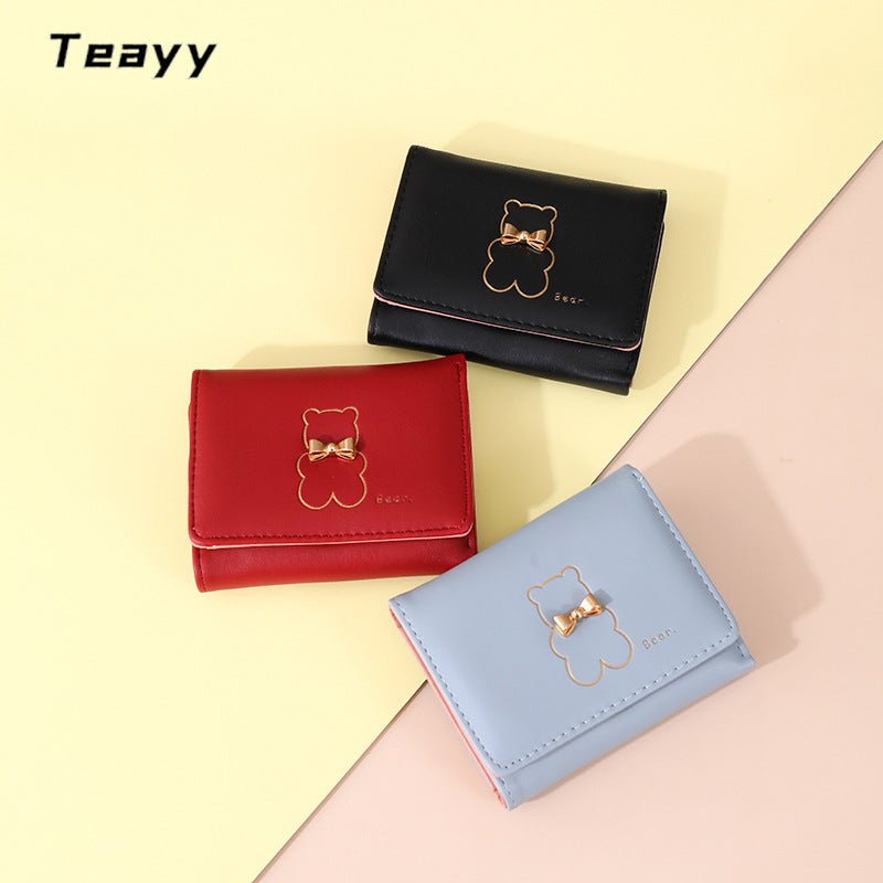 Women's Short Fashionable High-grade High Quality Cartoon Ladies Wallets