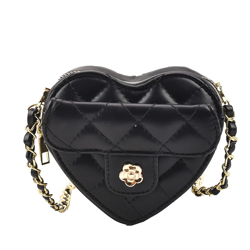 Women's & Children's & Classic Style Western Mini Heart-shaped Crossbody Bags