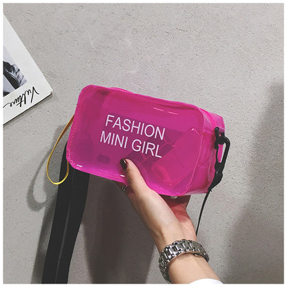 Transparent Summer Trendy Candy Color Gel Bags