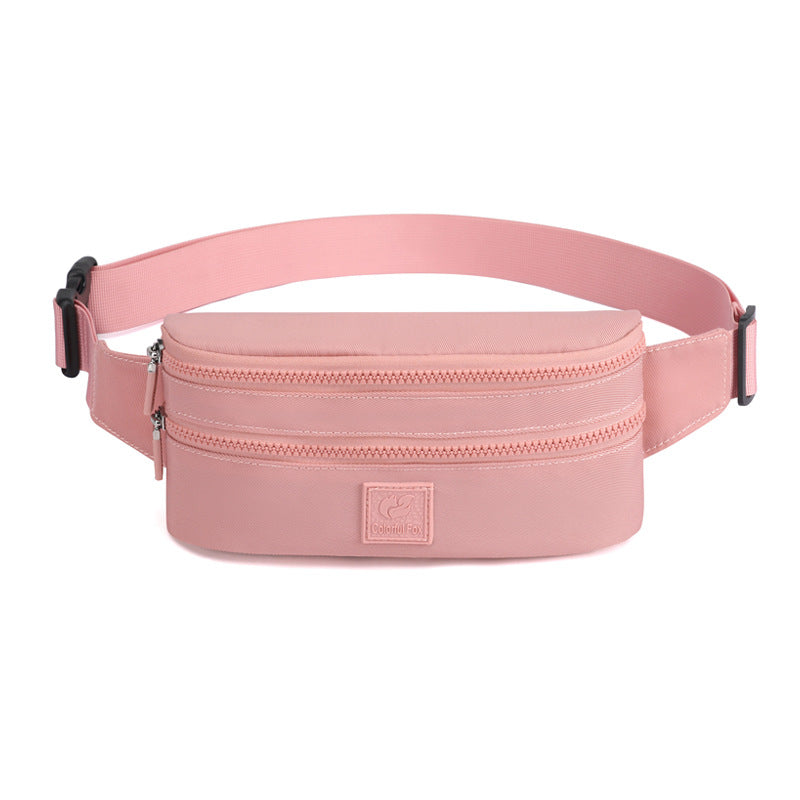 Women's Fashion Trendy Waterproof Nylon Simple Waist Packs