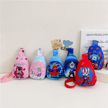 Children's Korean Style Cartoon Cute Boys Small Children's Shoulder Bags