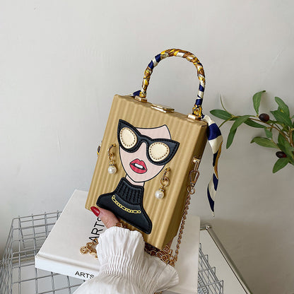 Box Dinner Personalized Minority Iti Retro Handbags