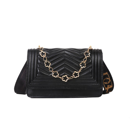 Women's Fashion Korean Style Diamond Quilted Chain Shoulder Bags