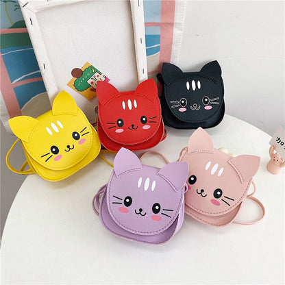 Cool Beautiful Attractive Kitty Shape Boys Children's Shoulder Bags