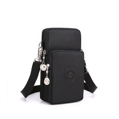 Mobile Female Oxford Cloth Vertical Mini Phone Bags