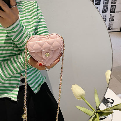 Women's & Children's & Classic Style Western Mini Heart-shaped Crossbody Bags