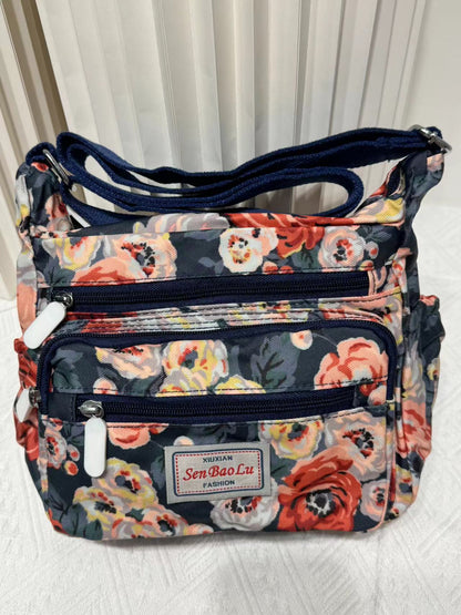 Women's Nylon Printed Mother Outdoors Commute Crossbody Bags