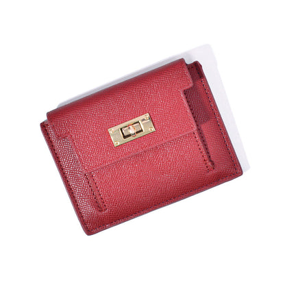 Summer Pure Color Good-looking Storage Large Ladies Wallets