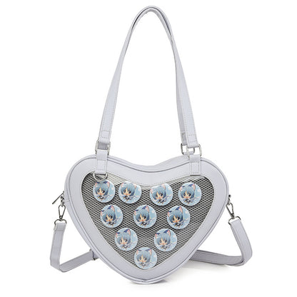 Style Uniform Lolita Heart-shaped Cartoon Bar Bags