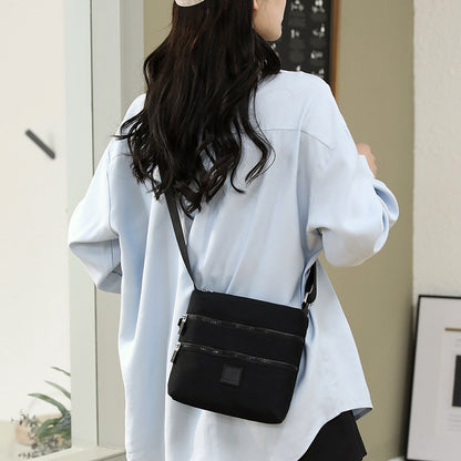 Women's Nylon Trendy Korean Style Portable Shoulder Bags