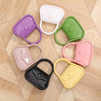 Women's Soft Bread Fashion Live Silicone Gel Handbags