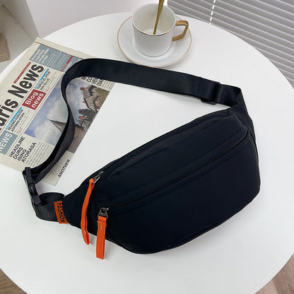 Trendy Style Simple Slanting Hanging Leisure Men's Waist Packs