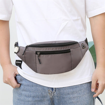 Women's & Men's Korean Style Fashionable Simple Multifunctional Oxford Cloth Waist Packs