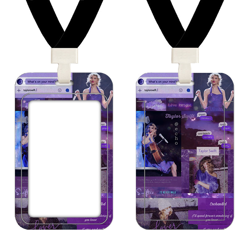 Campus Bus Meal Access Control Transparent Card Holder