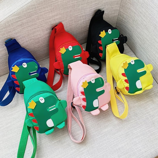 Children's Dinosaur Boys Cute Princess Fashion Small Children's Waist Packs