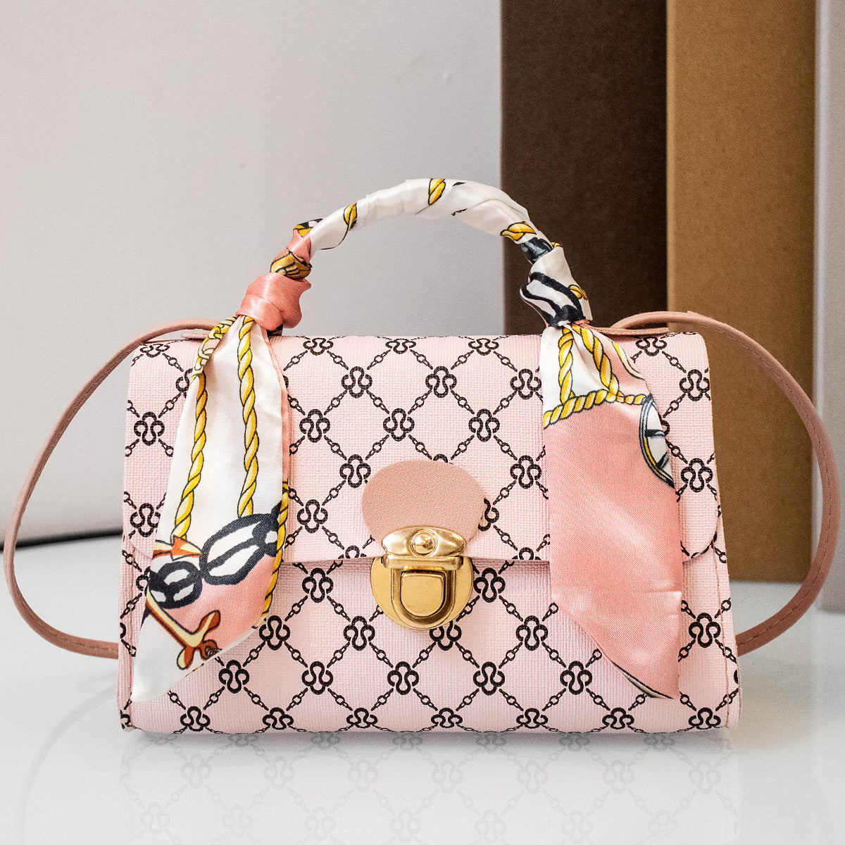 Women's Trendy Fresh Sweet Pattern Cloth Small Handbags