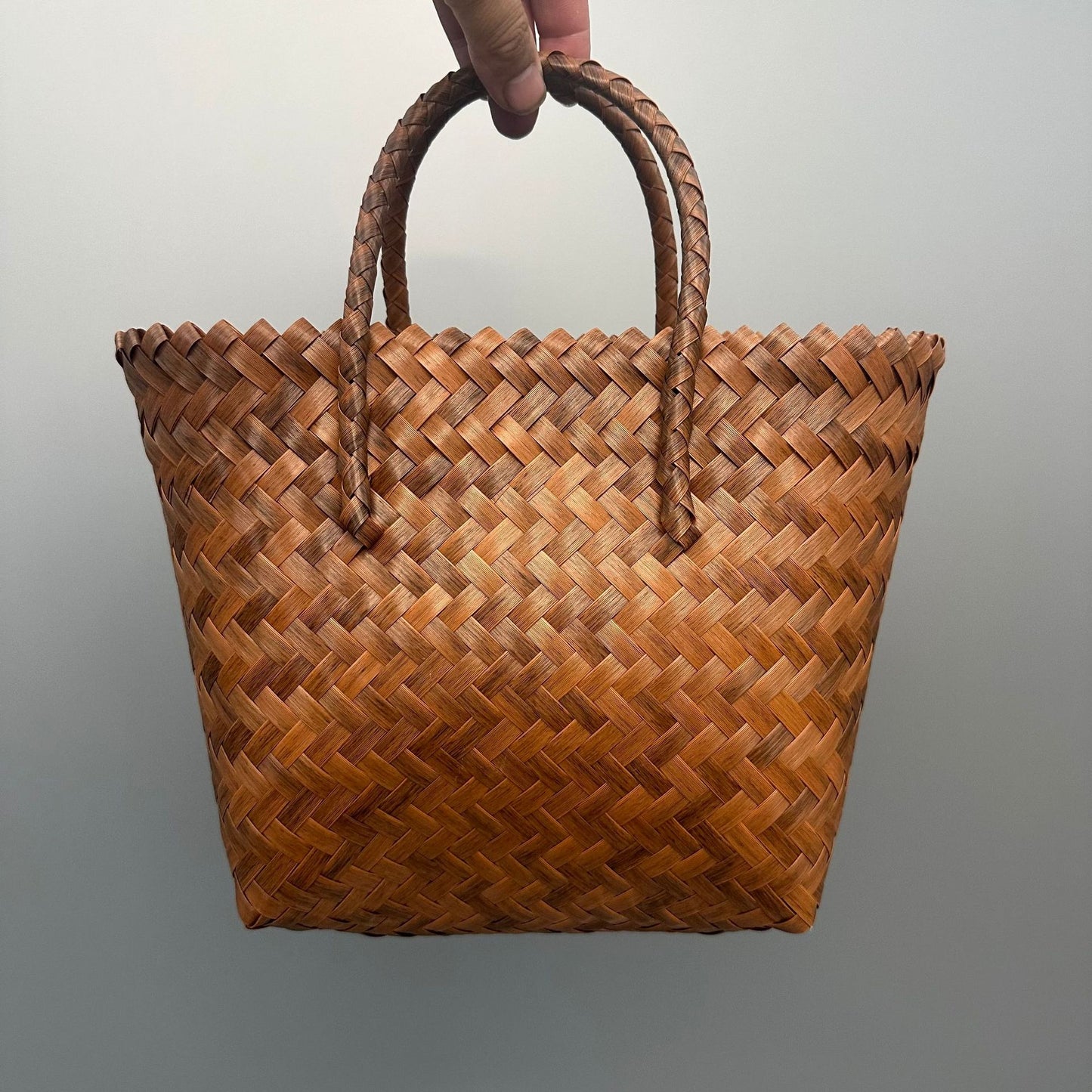 Women's Material Woven Gift Basket Festival Handbags