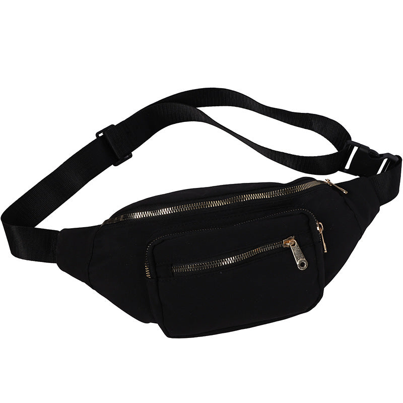 Women's Korean Running Personal Trendy Leisure Nylon Waist Packs