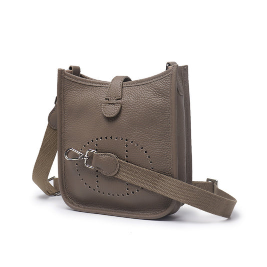 Women's Calfskin Mini Fashion Unique Hollow For Crossbody Bags