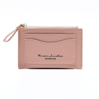 Women's Classic Korean Short Thin Simple Ladies Wallets