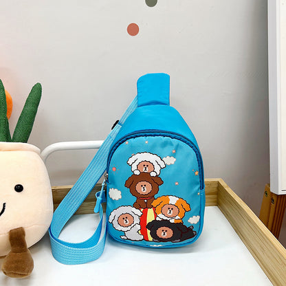 Sacs banane tendance en toile pour enfants, mignons et tendance